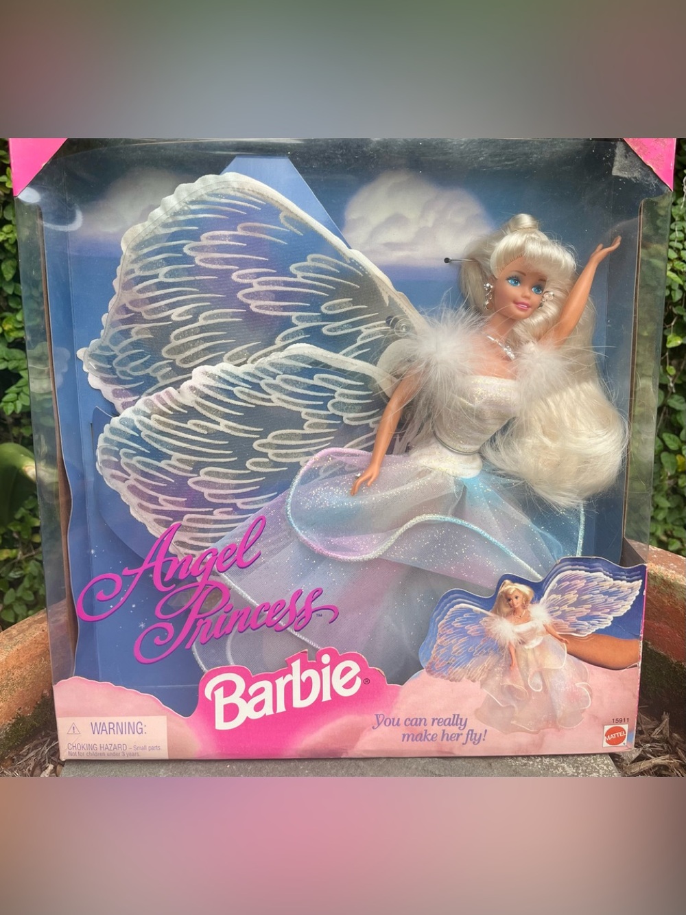1996 Angel Princess Barbie Never Removed From Box